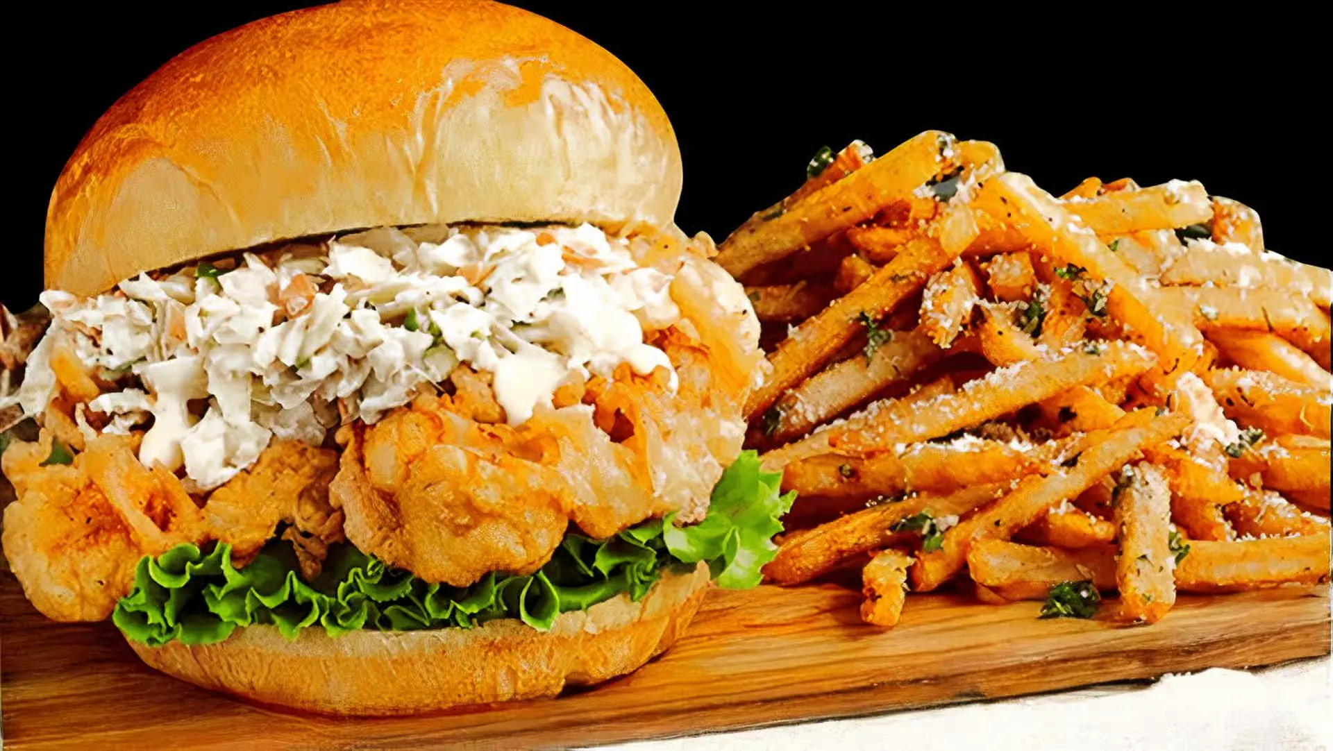 Pasta dish freshly prepared at Chicken Hub Lethbridge